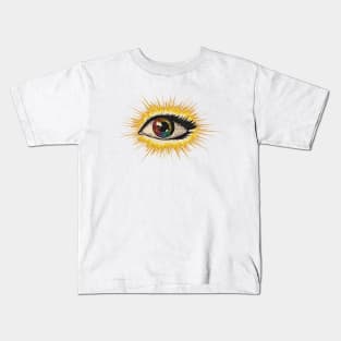 Arabella's Eye (illuminati) Kids T-Shirt